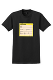 SAS T-Shirt - Vintage SAS Cargo Air Waybill Label - Black
