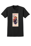 Sabena T-Shirt - Vintage 1950 Bonnes Mains Timetable Art - Black