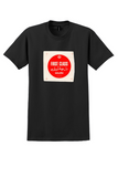 Saudia T-Shirt - Vintage First Class Bag Sticker - Black