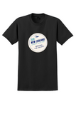 Air New Zealand T-Shirt - Vintage Previously Named TEAL Bag Sticker - Black