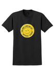 Southern Airways T-Shirt - Vintage Have A Nice Day Smiley Sticker - Black