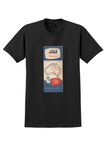 Trans Australia Airlines T-Shirt - Vintage 1960 TAA Timetable Cover - Black
