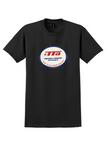 Trans-Texas Airways T-Shirt - Vintage Great Southwest Bag Sticker - Black
