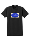 The Planetary Society T-Shirt - Vintage Blue Oval Sticker - Black