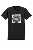 Turkish Maritime Lines T-Shirt - Vintage M/F Samsun Ferry Sticker - Black