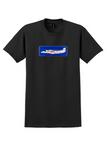 Air Tahiti T-Shirt - Vintage Dornier 228 Bag Sticker - Black