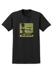 West Coast Airlines T-Shirt - Vintage F-27 Totem Pole Bag Sticker - Black