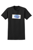 Air Transat T-Shirt - Vintage Sky Oval Bag Sticker - Black