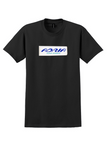 Adria Airways T-Shirt - Vintage ADRIA Wordmark Bag Sticker - Black