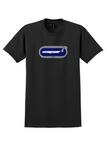 Airbus T-Shirt - A330-300 Aircraft Sticker - Black