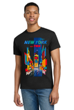 Fly TWA New York T-Shirt - David Klein Times Square Poster