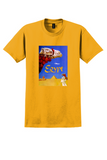 Fly TWA Egypt T-Shirt - David Klein Camel Poster - Gold