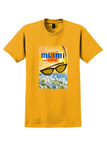 Fly TWA Miami T-Shirt - David Klein Sunglasses Poster - Gold