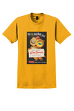 TWA Wise Bird Flies T-Shirt - 1952 Sky-Tourist Owl Poster - Gold