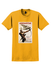Aeromaritime West Africa T-Shirt - Brenet Archer Poster - Gold