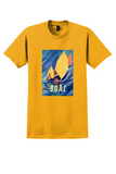 BOAC Far East T-Shirt - Judd Junk Boat Poster - Gold