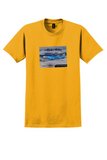Alaska Airlines T-Shirt - Magic of Disneyland 737-400 Sticker - Gold