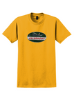 Allegheny Airlines T-Shirt - Vintage Airline of the Executives Sticker - Gold