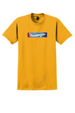 Aero Lloyd T-Shirt - Vintage Airbus A320 Bag Sticker - Gold