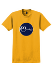 China Airlines T-Shirt - Vintage CAL Jet Logo Bag Sticker - Gold