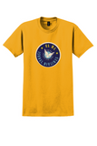 El Al Israel Airlines T-Shirt - Vintage Winged Star Bag Sticker - Gold