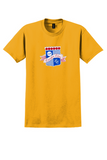 Finnair T-Shirt - Vintage Executive Class Crest Bag Sticker - Gold