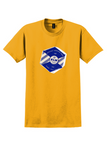 KLM T-Shirt - Vintage Officially Appointed Agent Sticker - Gold