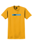 Luxair T-Shirt - Vintage Fly Luxair Banner Bag Sticker - Gold