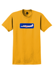 Air Tahiti T-Shirt - Vintage Dornier 228 Bag Sticker - Gold