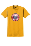 White Pass & Yukon Route T-Shirt - Vintage Gateway To The Yukon Sticker - Gold