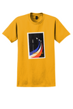 Paris Air Show 1963 T-Shirt - Vintage Le Bourget Poster Stamp Sticker - Gold