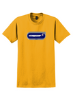 Airbus T-Shirt - A330-300 Aircraft Sticker - Gold