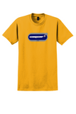 Airbus T-Shirt - A340-600 Aircraft Sticker - Gold
