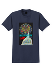Fly TWA Jets Washington T-Shirt - David Klein Capitol Poster - Navy
