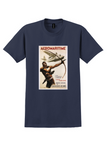 Aeromaritime West Africa T-Shirt - Brenet Archer Poster - Navy