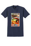 Air France Europe T-Shirt - Falcucci European Scenes Poster - Navy