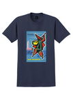 Air France Italy T-Shirt - Georget Harlequin Venice Poster - Navy