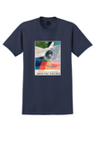 American Airlines 707 T-Shirt - Vintage Jet Flagship Poster - Navy