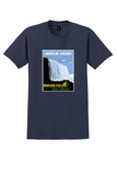 American Airlines Niagara Falls T-Shirt - Kauffer Poster - Navy