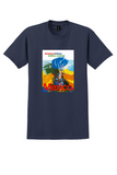 American Airlines Mexico T-Shirt - Bertschmann Endless Summer Poster - Navy