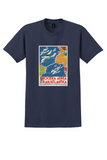 Crociera Aerea Transatlantica T-Shirt - Vintage 1931 Balbo Poster - Navy