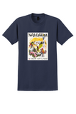 Delta North Carolina T-Shirt - Vintage Golfer Poster - Navy