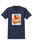 Delta San Francisco T-Shirt - Vintage Cable Car Poster - Navy