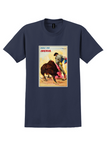 Iberia Spain T-Shirt - Vintage 1950 Matador Poster - Navy