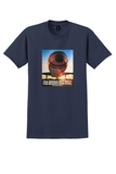 PSA L-1011 TriStar T-Shirt - Vintage Biggest Grin Ever Poster - Navy