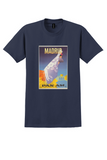 Pan Am Madrid T-Shirt - Vintage Flamenco Dancer Poster - Navy