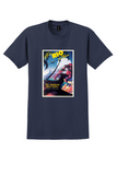 Pan Am Rio T-Shirt - Vintage Carnival Sugarloaf Poster - Navy