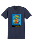 Panagra South America T-Shirt - Vintage National Costumes Poster - Navy