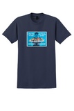 SAS Copenhagen T-Shirt - Vintage 1956 Tivoli Guard Poster - Navy