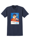 Sabena London T-Shirt - Vintage Beefeater Poster - Navy